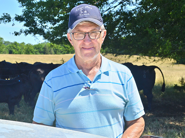 Brangus breeder and commercial herdsman Robert Field says bull selection has to be based on an operation&#039;s overall goals.(Progressive Farmer photo by Victoria G. Myers)